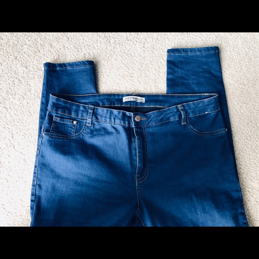 Skinny Leg Stretchy Denim Jeans - Picture 2 of 7